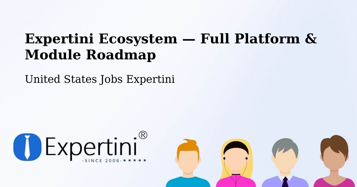 Expertini Ecosystem — Full Platform & Module Roadmap – Freeport